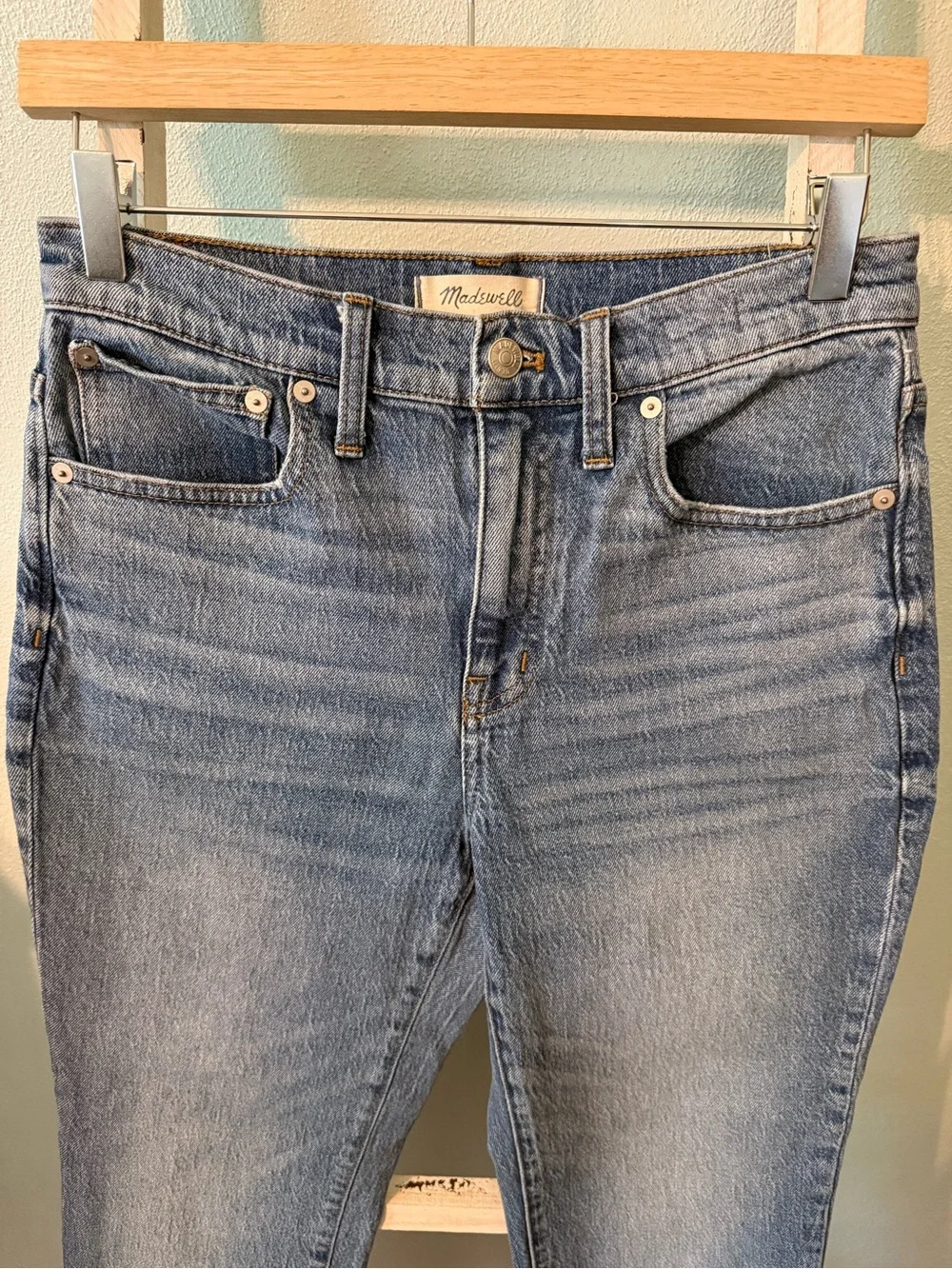 Madewell High Rise Slim Boy Jean Women Size 27 P
